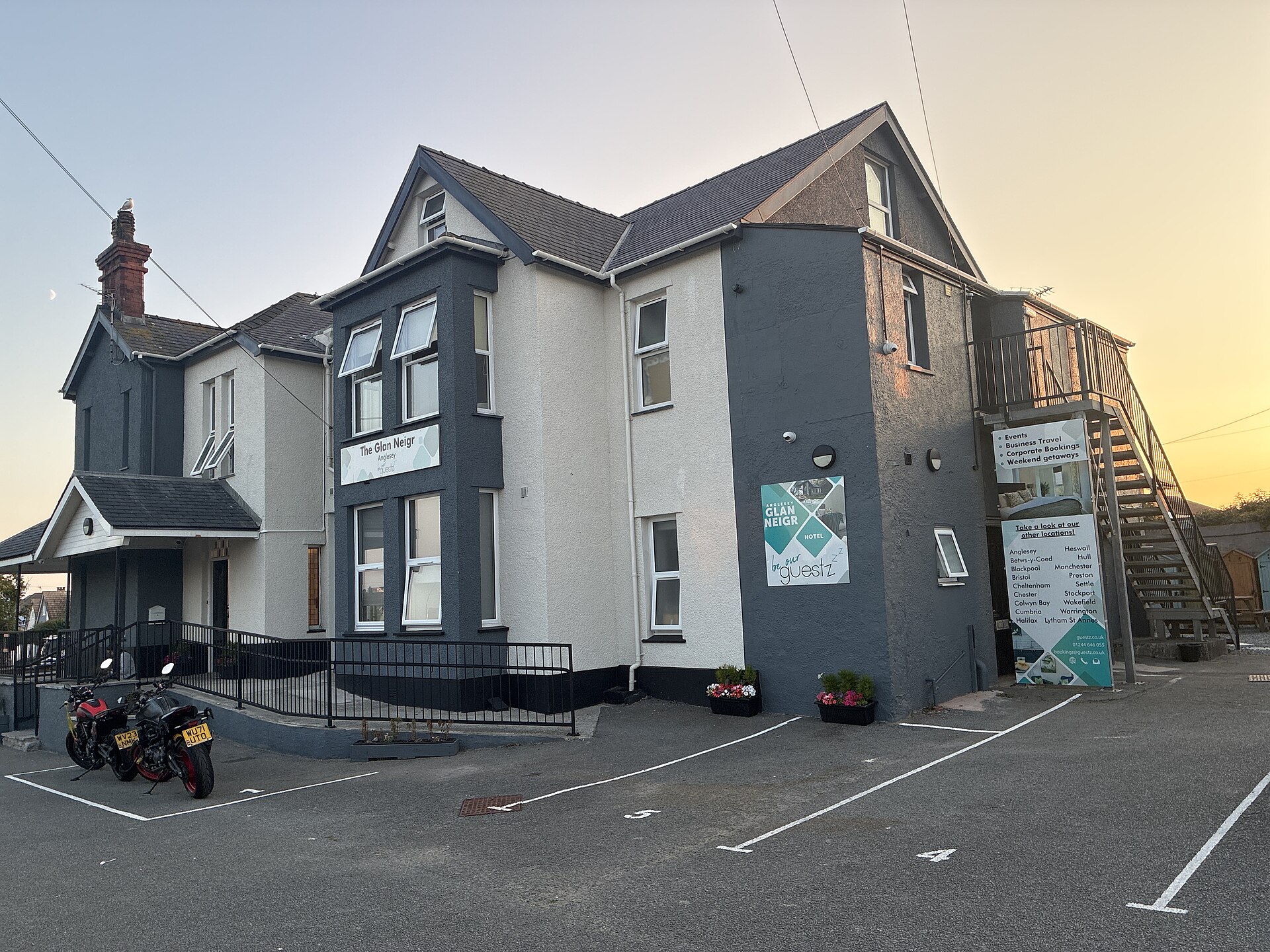 Glan Neigr Hotel, Anglesey